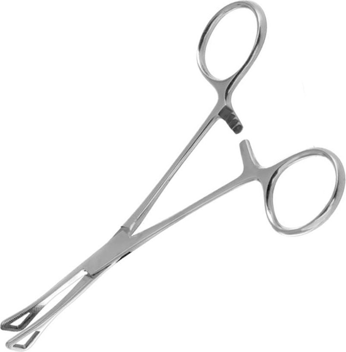 Produktbild Star Piercing Mini Pennington Zange Dreieckskopf abgerundet (ohne Messing, Chirurgenstahl 316L)