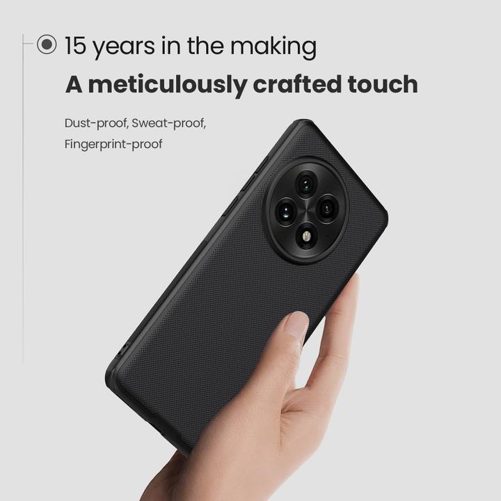 Actual product image OnePlus Back panel cover - Nillkin Super Frosted PRO Magnetic Back Cover for 13 Black (OnePlus 13)