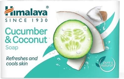 Himalaya Kokosnuss- und Gurkenseife Trocknet die Haut nicht aus 75g Gurke (Flüssigseife)