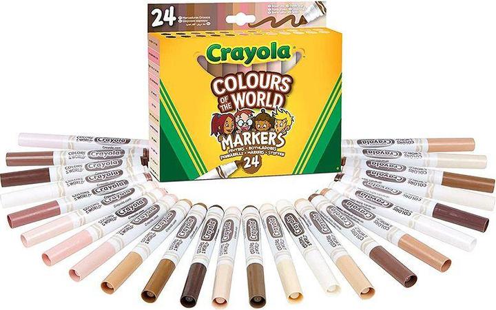 Produktbild Crayola Colours of the World (24x)