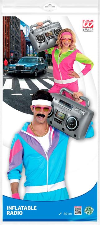 Actual product image Widmann Inflatable Radio