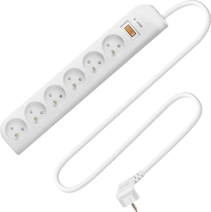 Produktbild Belkin Bloc Eco 6 Prises Cordon 1m (6x, 1 m)