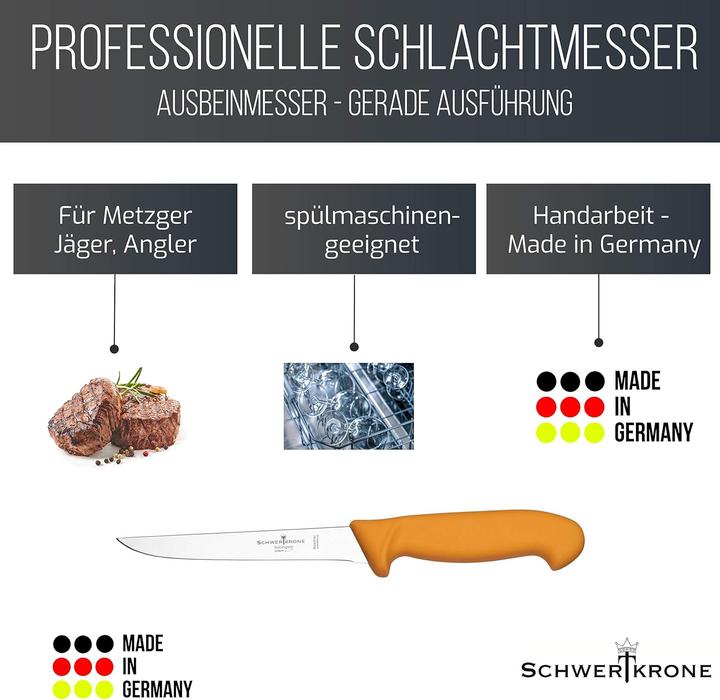 Produktbild Schwertkrone Ausbeinmesser (15.50 cm)