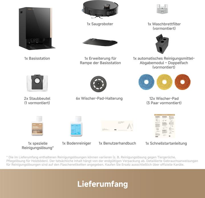 Produktbild Mova Mobius 60 (30000 Pa, Wischpads (rotierend))