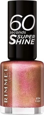 Rimmel London 60 Seconds Super Shine (834 Fab)