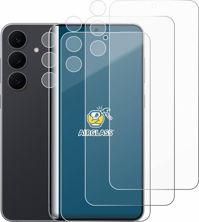 Produktbild BROTECT Schutzglas für Samsung Galaxy S25 FE (Display+Kamera) Schutzfolie Panzer Folie Glas Display Schutz (6 Stk., Samsung Galaxy S25 FE)