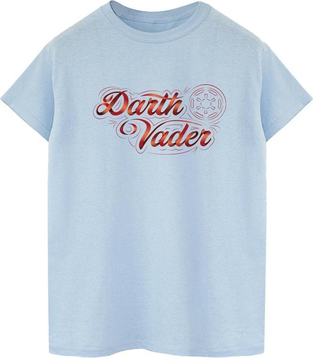 Immagine prodotto Star Wars Obi-Wan Kenobi Darth Vader Ribbon Font Maglietta Uomo (XXL)