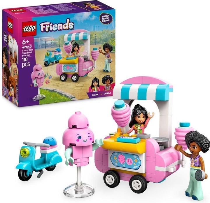 Produktbild LEGO Friends Zuckerwattestand - 42643 NEU! Teile 110x (42643)