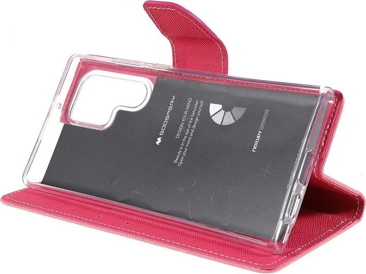 Produktbild Galaxy S22 Ultra - Goospery Fancy Etui Hülle rosa (Samsung Galaxy S22 Ultra)