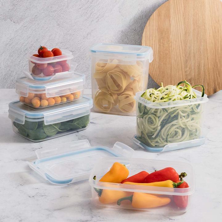 Actual product image Sunware Basic food storage jar with clips 8.3 litre transparent (8.30 l)