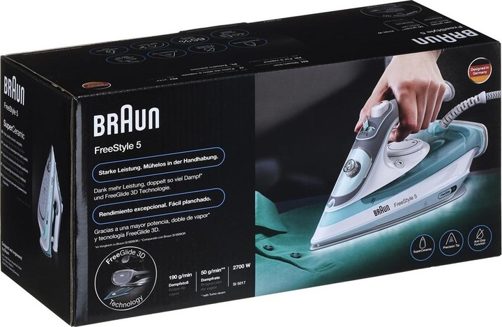 Produktbild Braun Dampfbügeleisen (2700 W, 190 g/min)