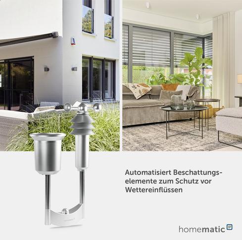 Produktbild Homematic IP Funk-Wettersensor - plus