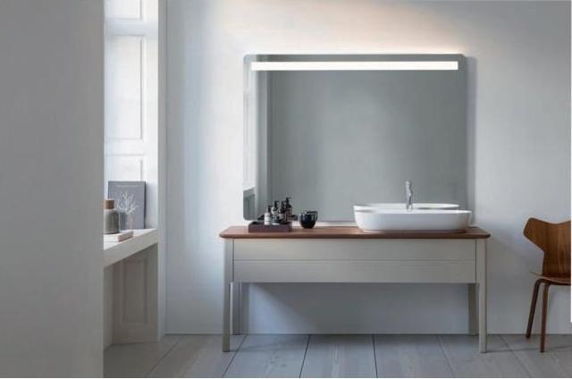 Actual product image Duravit Vanity unit LUV 743x1388x570mm Be re taupe satin finish