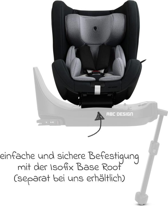 Actual product image ABC Design Reboarder-Kindersitz Lily i-Size ab Geburt (Reboarder, ECE R129/i-Size Standard)