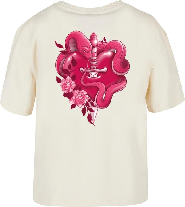 Actual product image Miss Tee Snakes Heart Tee - 125273 (3XL)