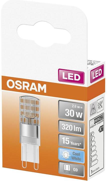 Productafbeelding Osram Pin (G9, 2.60 W, 320 lm, 1 x, E)