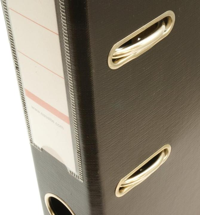 Produktbild Dymo Plastik-Ordner Standard, DIN A4, 75 mm, hellblau Einband innen und aussen mit PP-Folie kaschi (A4, 75 mm, 1 Stk.)