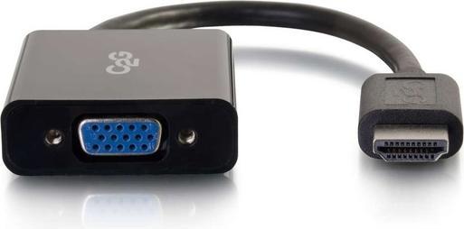 Actual product image C2G Dongle convertisseur-adaptateur HDMI® mâle vers VGA femelle (HDMI, 20.30 cm)