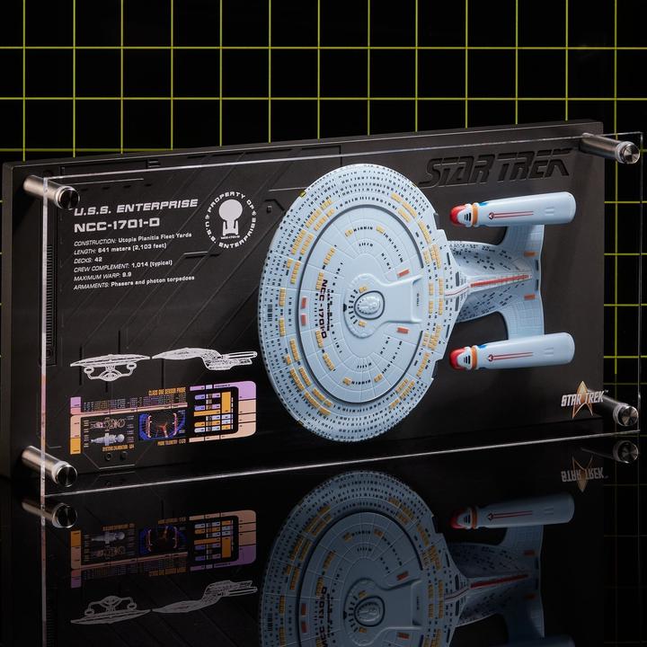 Produktbild Numskull - Star Trek Enterprise NCC 1701-D Plaque