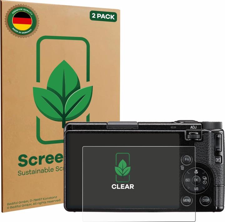 ScreenLeaf Pellicola protettiva, Proteggi Schermo Sostenibili, Clear, Antigraffio (Pellicola protettiva)