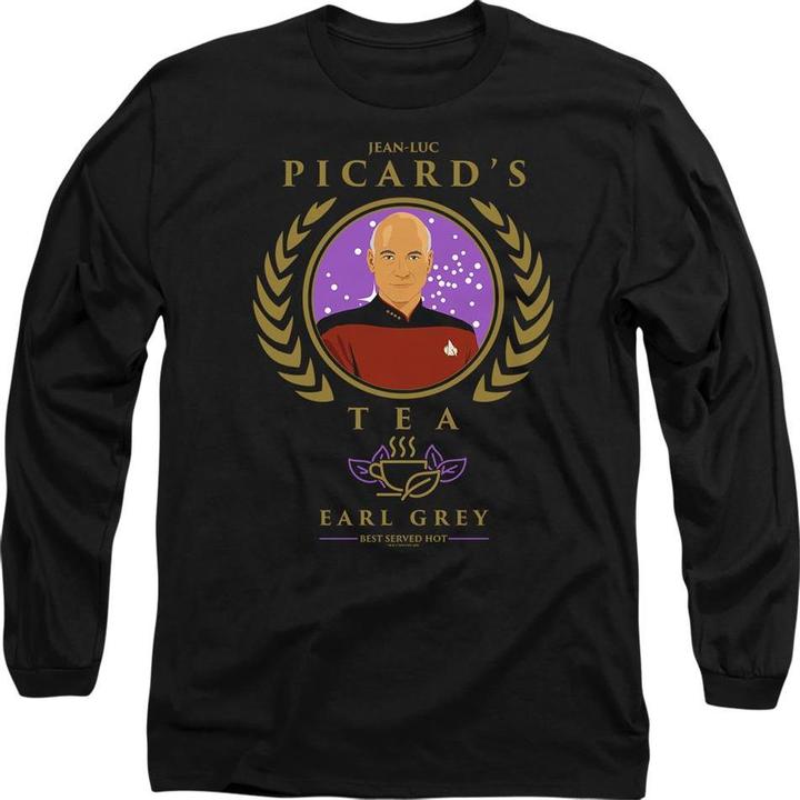 Actual product image Unisex Adult Tea. Earl Grey. Hot T-Shirt (S)