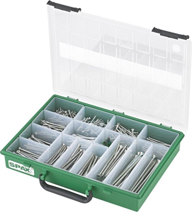 Image du produit Spax Sortiment Koffer T-Star Plus (387 Vis par pièce)