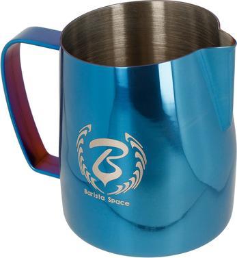 Actual product image Barista Space Titanium blue milk jug 450 ml