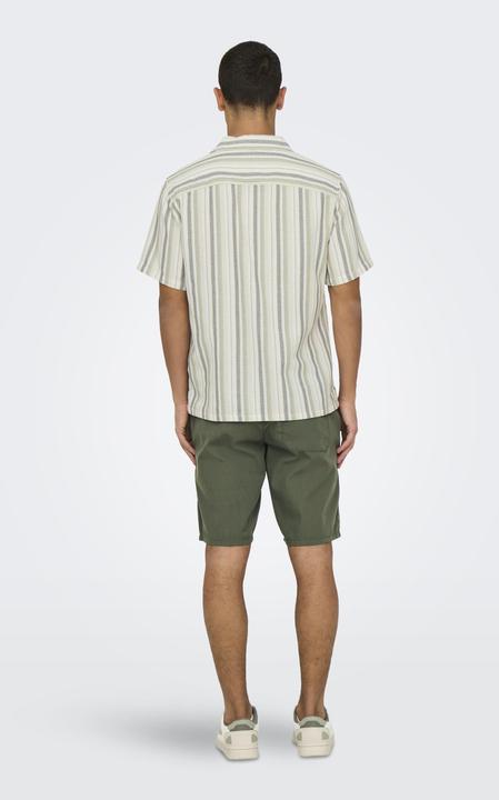 Immagine prodotto Only & Sons Onstrev Life Reg Stripe Ss Shirt Noos (XXL)