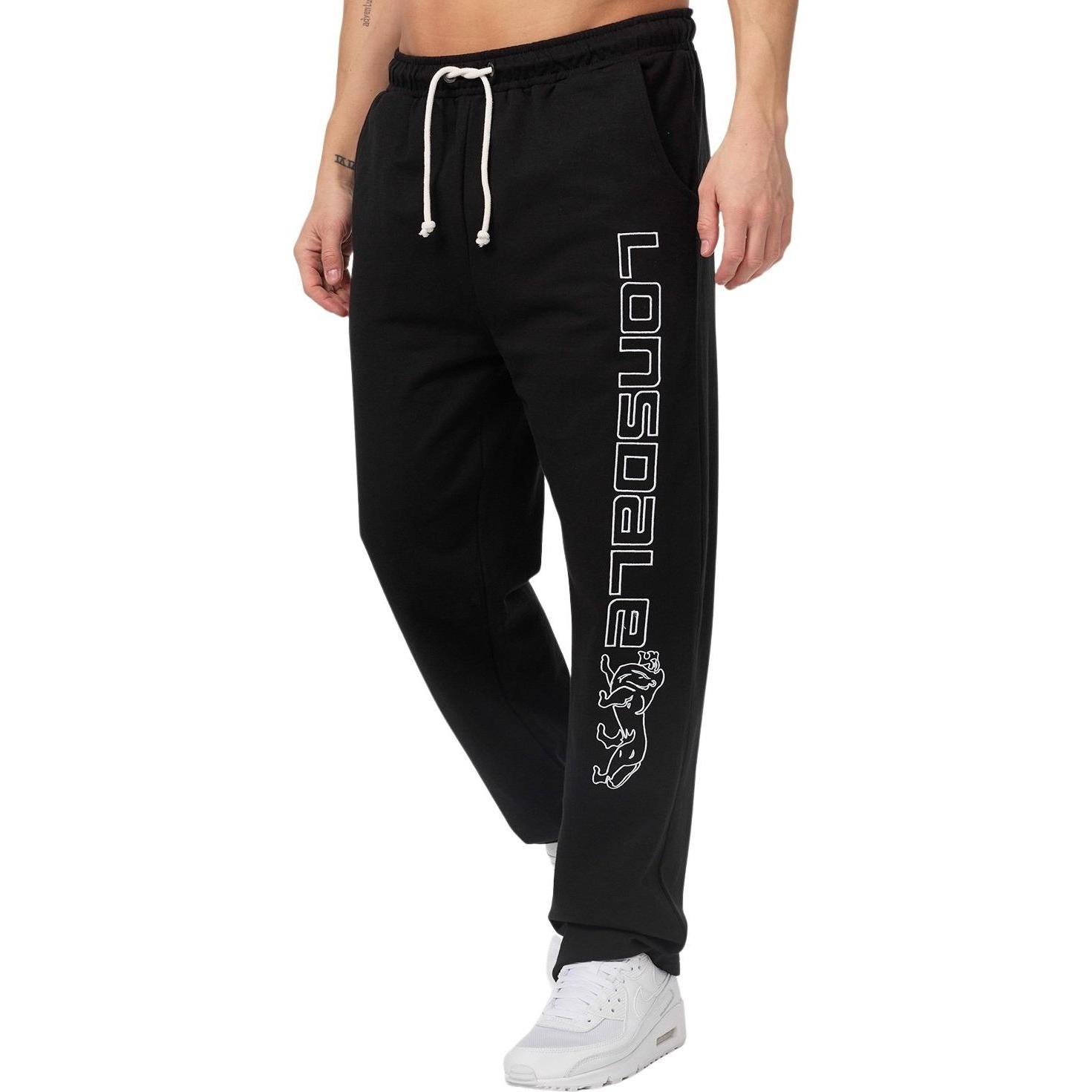 Thumbnail - Lonsdale, Herren, Hosen, Stonesfield, Schwarz, (4XL)