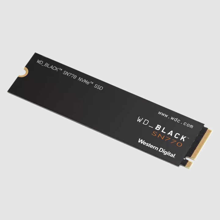 Actual product image WD Black SN770 (250 GB, M.2 2280)
