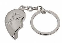 Actual product image Ootb Metal keychain, Broken Heart