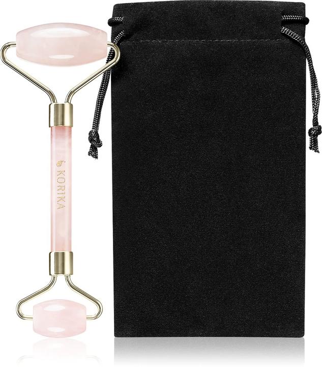 Produktbild Korika - Rose quartz facial massage roller (Face Roller)