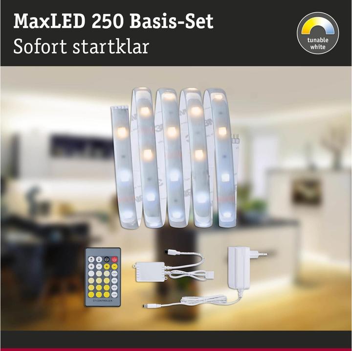 Productafbeelding Paulmann Max LED (Daglicht, Neutraal wit, Warm wit, 150 cm, Interieur)