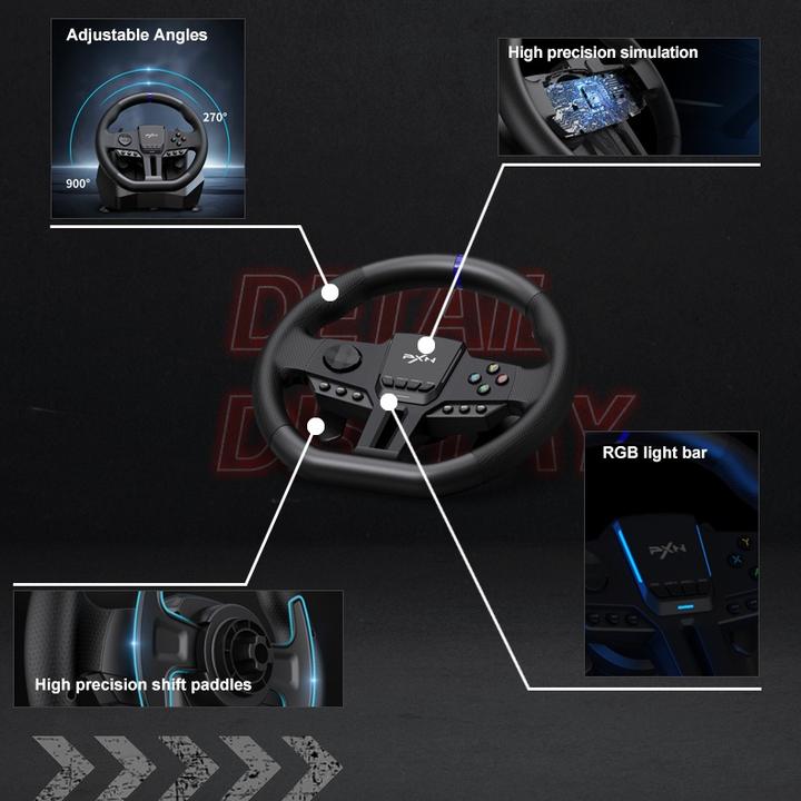 Produktbild PXN PXN-V900 Gen2 (PC, PS3, PS4, Switch, Xbox One S, Xbox One X, Xbox Series S, Xbox Series X)