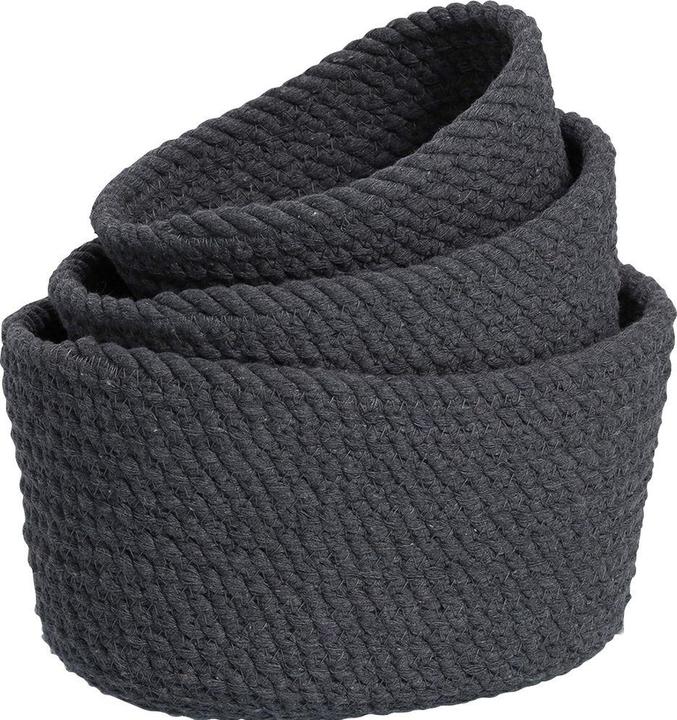 Zeller Present Bol de rangement (3 x, 24 x 17 x 13 cm)