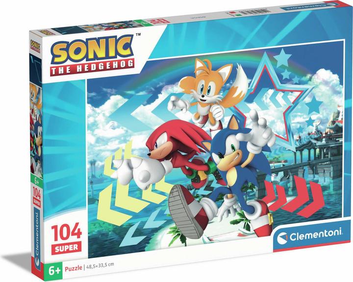 Immagine prodotto Clementoni Puzzle Super Sonic, 104 pezzi. (104 pezzi)