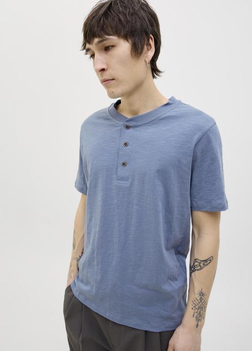 Produktbild Jack & Jones Einfarbig Mandarin Kragen T-shirt T-shirt (M)