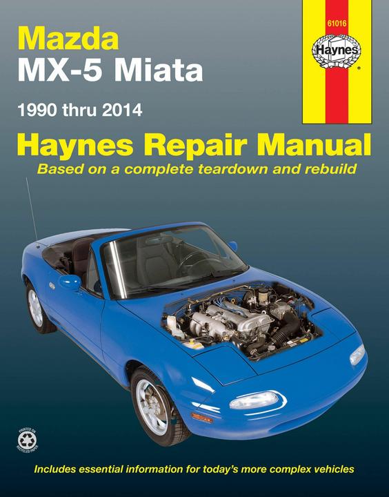 Produktbild Mazda MX-5 Miata Automotive Repair Manual (Englisch, Haynes Publishing, 2015)