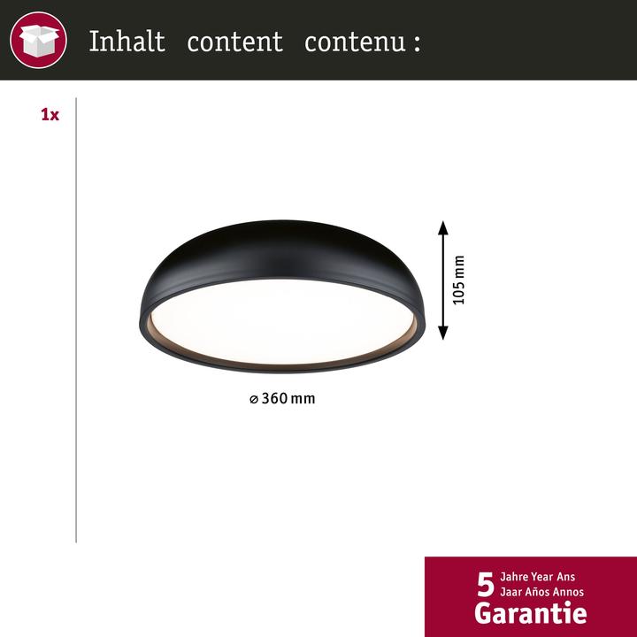 Actual product image Paulmann Casca ceiling light (950 lm)