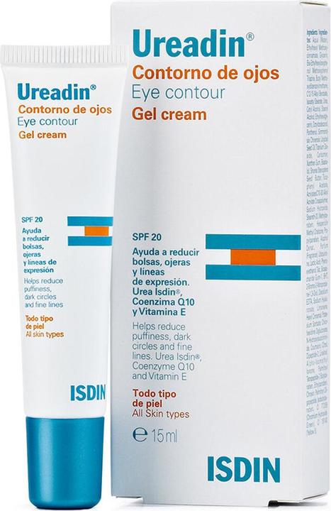 Image du produit Isdin Ureadin contour des yeux gel crème Spf20 15ml (Gel pour le soin des yeux, 15 ml, Journée)