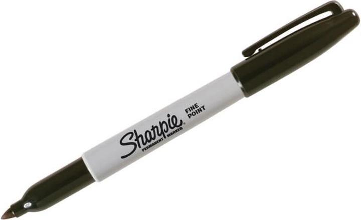 Actual product image Sharpie Permanent brand (Black, Grey, 0.90 mm, 24 x)