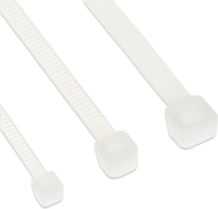 Actual product image InLine Cable Ties Natural (Pack of 100) (Plastic cable ties, 250 mm, 100 pcs.)