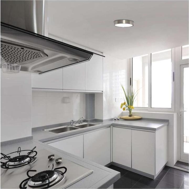 Produktbild Emos LED-Anbauleuchte NEXXO, rund, silber, 21W, mit Change CCT (1900 lm)