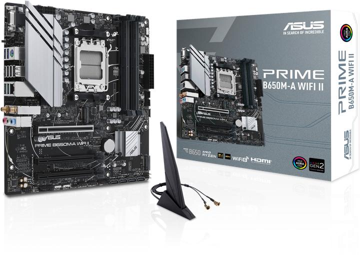 Produktbild ASUS PRIME B650M-A WIFI II (AM5, AMD B650, mATX)