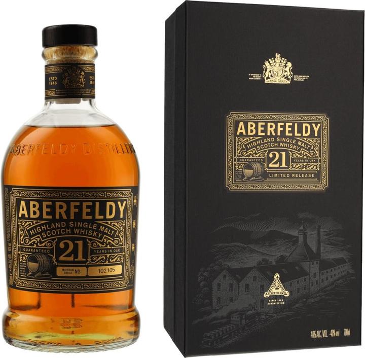 Actual product image Aberfeldy 21 Years (Single Malt, Scotch whisky, 1 x 70 cl)