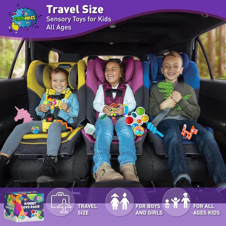 Actual product image Stashables 75-teiliges Fidget-Spielzeuge Set