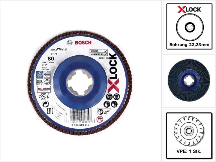 Productafbeelding Bosch Professional Zubehör X-Lock (80)