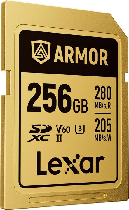 Productafbeelding Lexar Armor Gold (256 GB, SDXC, U3, UHS-II)