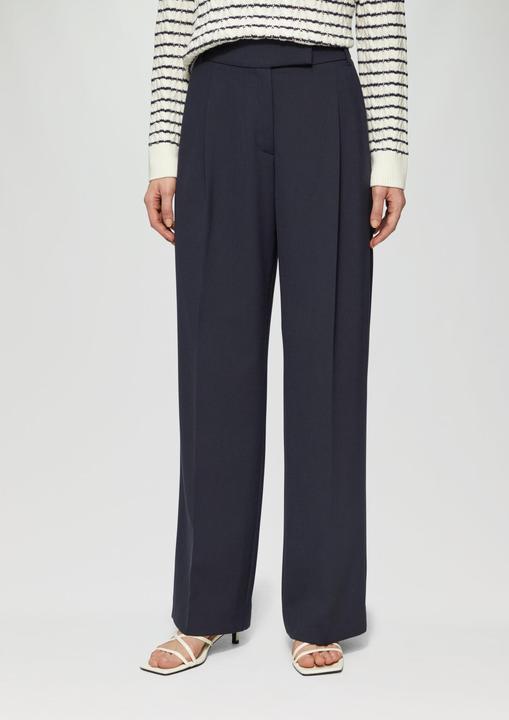 Produktbild S.Oliver Hose Elegante Hose mit Extra Wide Leg aus Viskosemix (38)