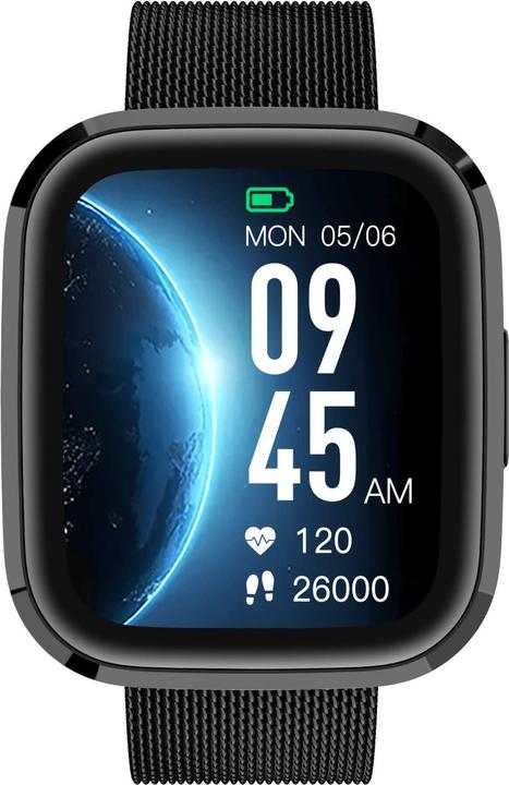 Produktbild Garett Smartwatch GRC STYLE Black steel (46 mm)